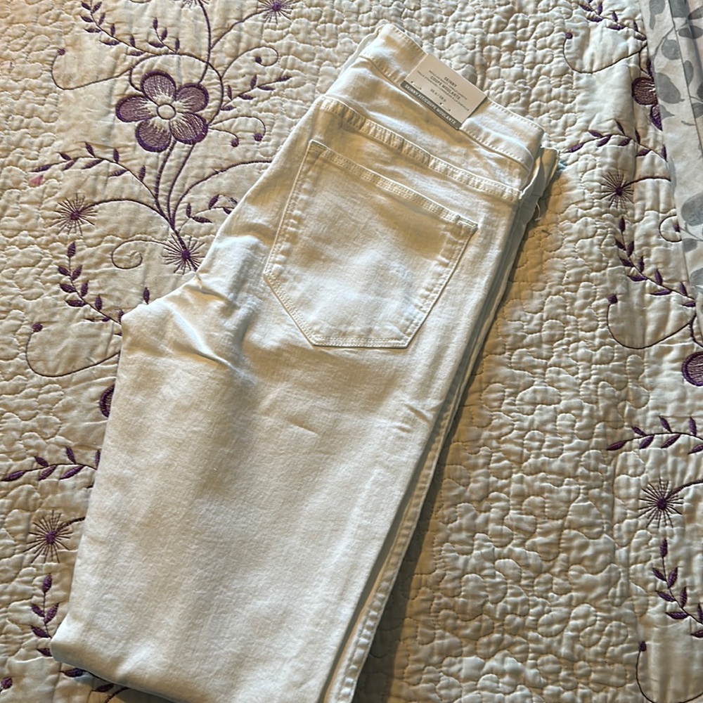 H&M white skinny jeans